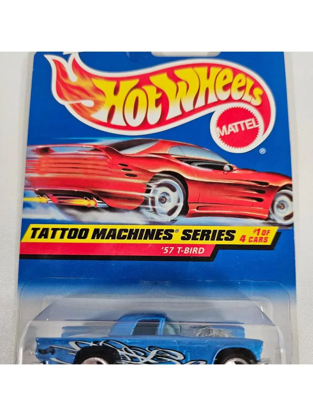 Hot Wheels 1999 Tattoo Machines Complete 4/4 1:64 NIP
